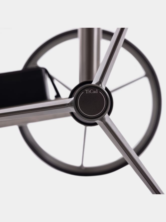 TiCad Liberty 2023 TGV ( Twist Grip Control ) elektrický vozík stříbrná