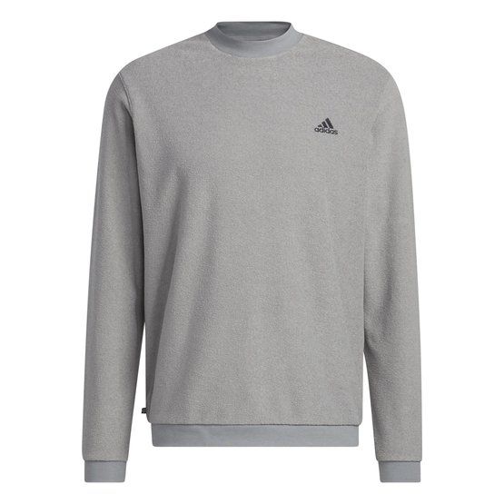 Adidas  CORE CREW Fleecová střední vrstva šedá