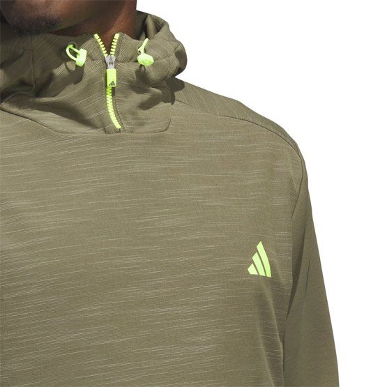 Adidas Woven ANORAK Stretchová střední vrstva olivová