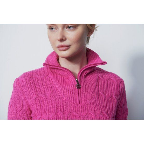 Daily Sports  OLIVET Sweater Lining wind stop knitwear pink