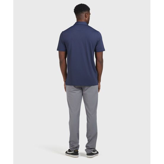 Penguin Jack's Stripe Color Block Halbarm Polo navy