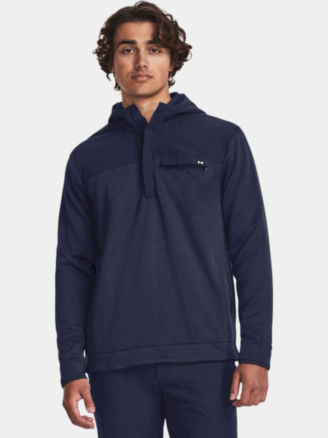 Under Armour Storm Sweater Fleece HD Stretch Midlayer navy