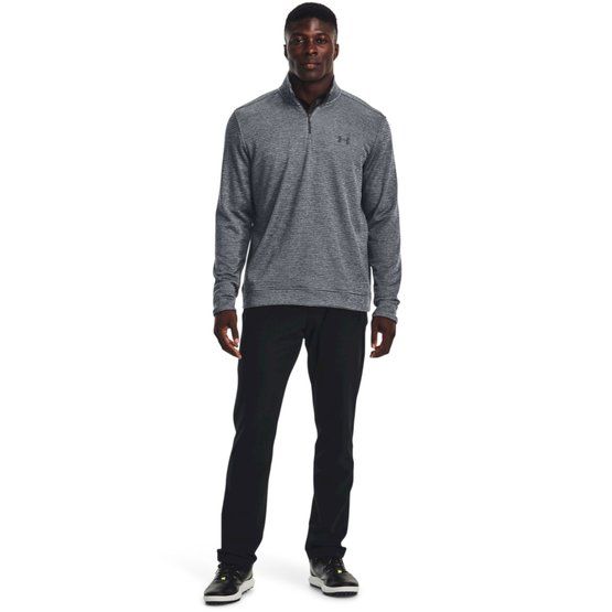 Under Armour Storm SweaterFleece QZ Stretch Midlayer grau melange