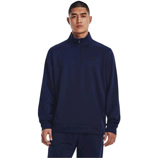 Under Armour  Armour Fleece 1/4 Zip Stretch Midlayer navy