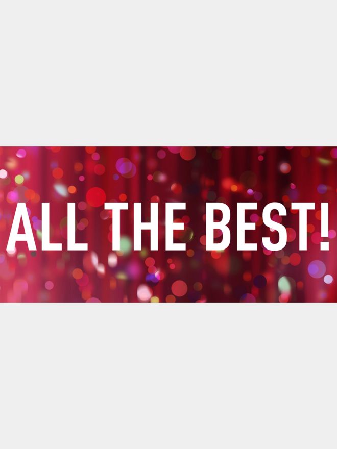 Golf House Gutschein zum Drucken Alles Gute rot