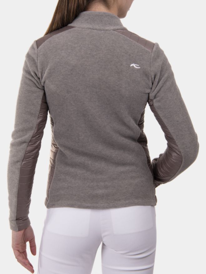 Kjus Maxima Midlayer Fleece Jacke camel