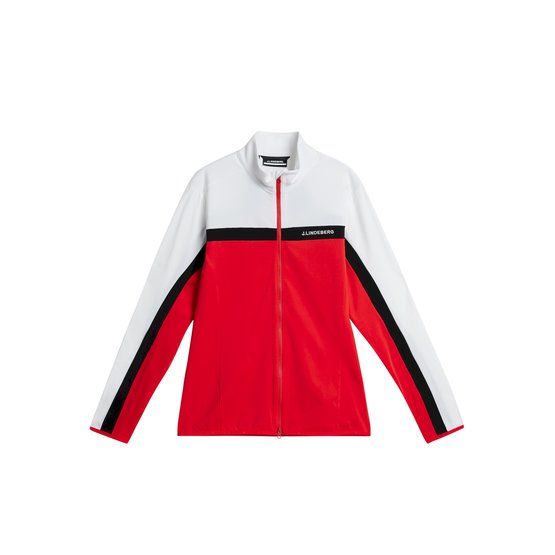 J.Lindeberg  Jarvis Mid Layer Stretch Jacket red