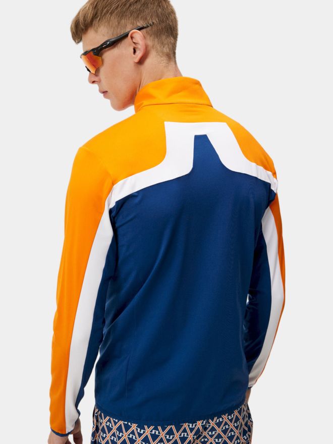 J.Lindeberg Jarvis Mid Layer Stretch Jacke blau