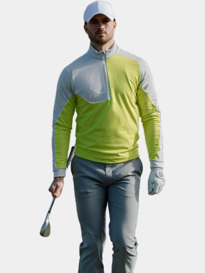 Galvin Green Daxton Thermo Midlayer limetka