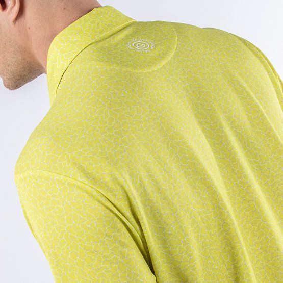 Galvin Green  Mani half sleeve polo lime