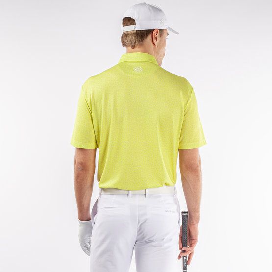 Galvin Green  Mani half sleeve polo lime