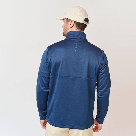 Backtee  Zipneck Shield Midlayer Stretch Midlayer navy