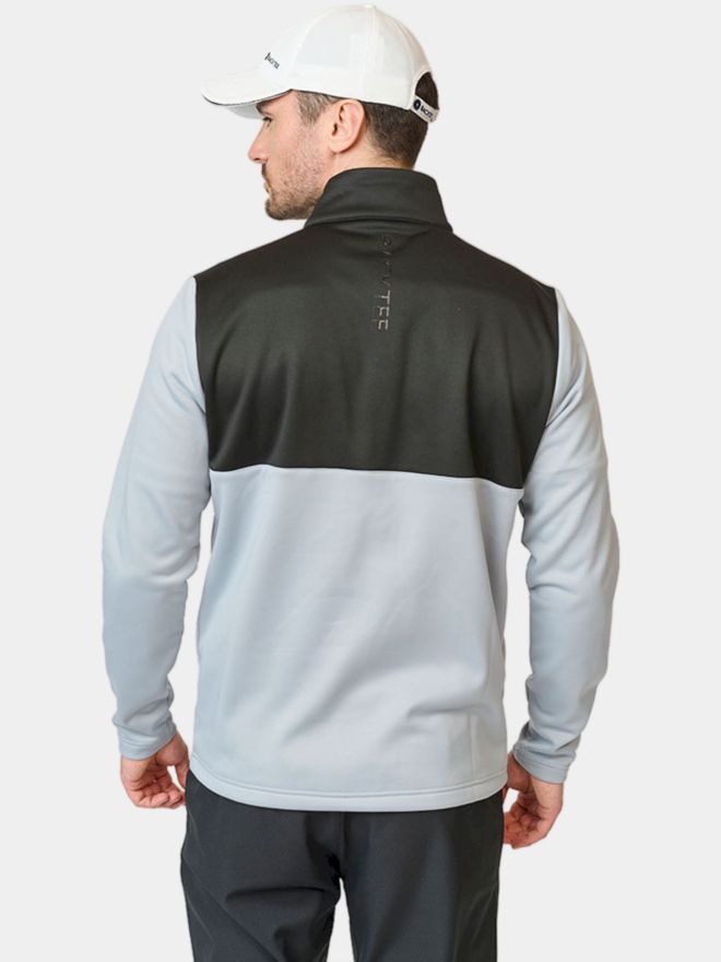 Backtee Zipneck Shield Midlayer Stretch Midlayer schwarz