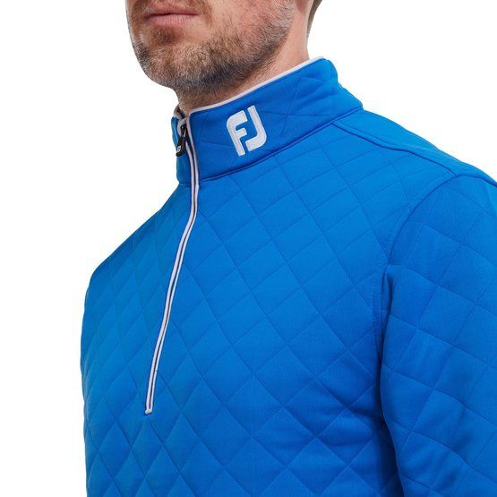 FootJoy  FJ Diamond Jacquard Chill-Out Stretch Midlayer královská