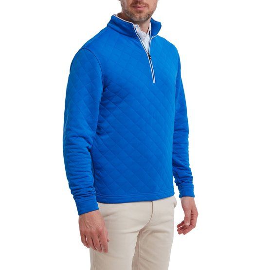 FootJoy  FJ Diamond Jacquard Chill-Out Stretch Midlayer královská