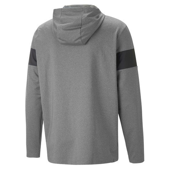 Puma Mattr Colorblock Hoodie Sweatshirt grau