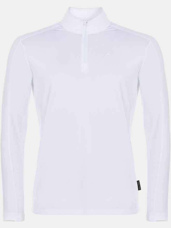 Daniel Springs Basic 1/2 Zip Unterzieher Thermo weiß