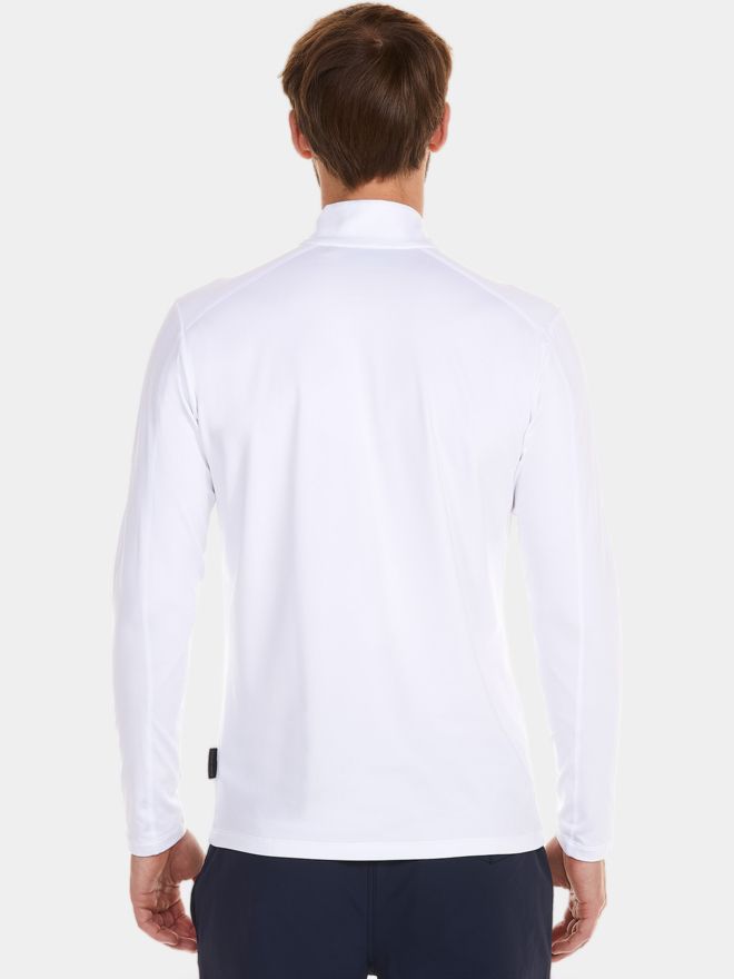 Daniel Springs Basic 1/2 Zip Unterzieher Thermo weiß