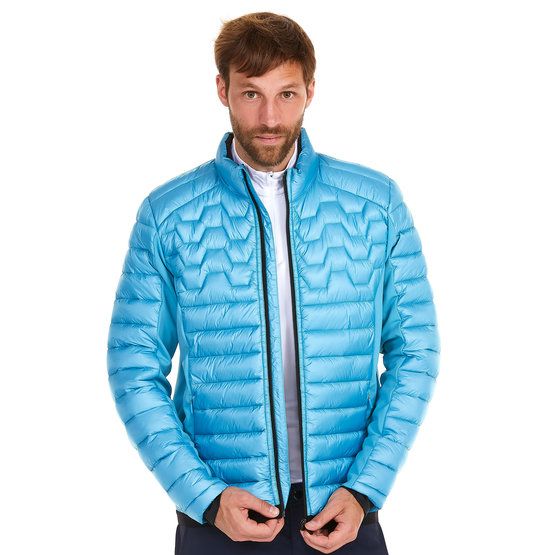 Daniel Springs Stretch quilted jacket thermal blue