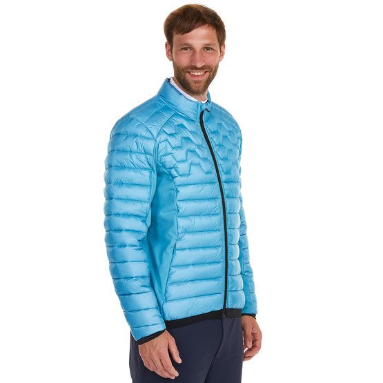 Daniel Springs Stretch quilted jacket thermal blue