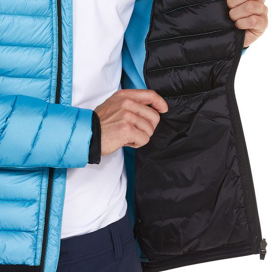 Daniel Springs Stretch quilted jacket thermal blue