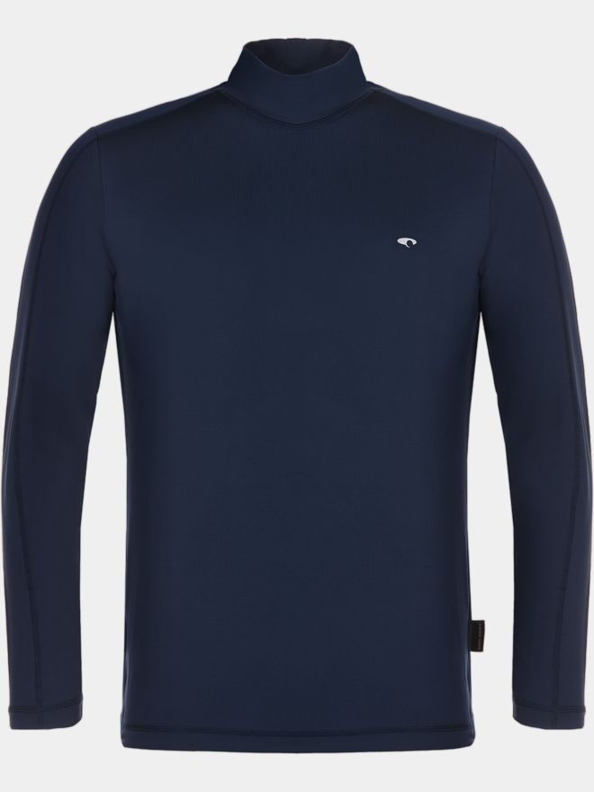 Daniel Springs Basic Mock Unterzieher Stretch navy