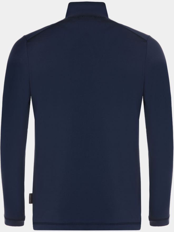 Daniel Springs Basic Mock Unterzieher Stretch navy