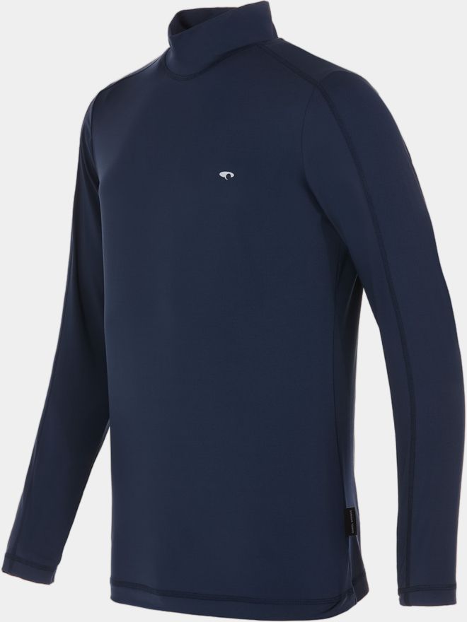 Daniel Springs Basic Mock Unterzieher Stretch navy