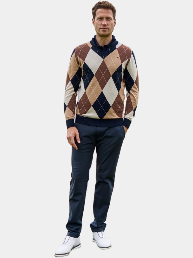 Daniel Springs Carvico Artica Stretch Hose Thermo navy