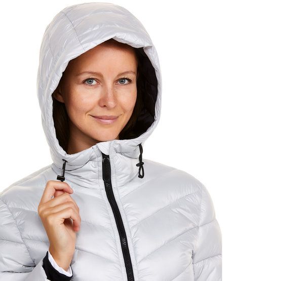 Valiente Stepp Jacke Thermo silber