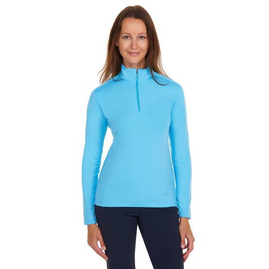 Valiente Basic 1/2 Zip Unterzieher Thermo blau