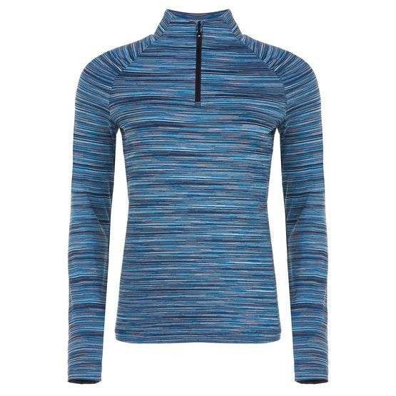 Valiente Multi-Melange 1/2 Zip Thermal First Layer navy