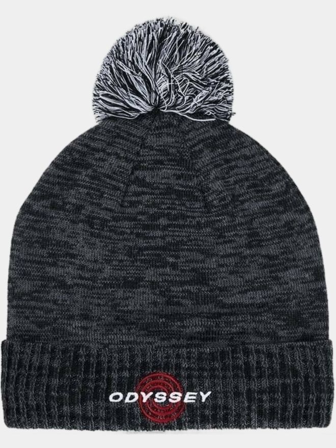 Callaway Pom Beanie schwarz