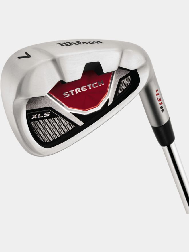 Wilson Stretch XL Linkshand Komplettset mit Graphitschäften Graphit, Regular