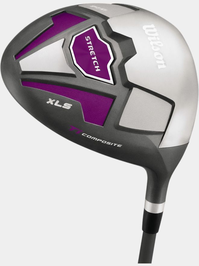 Wilson Stretch XL Linkshand Komplettset mit Graphitschäften Graphit, Ladies