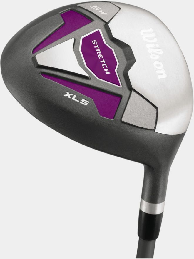 Wilson Stretch XL Linkshand Komplettset mit Graphitschäften Graphit, Ladies