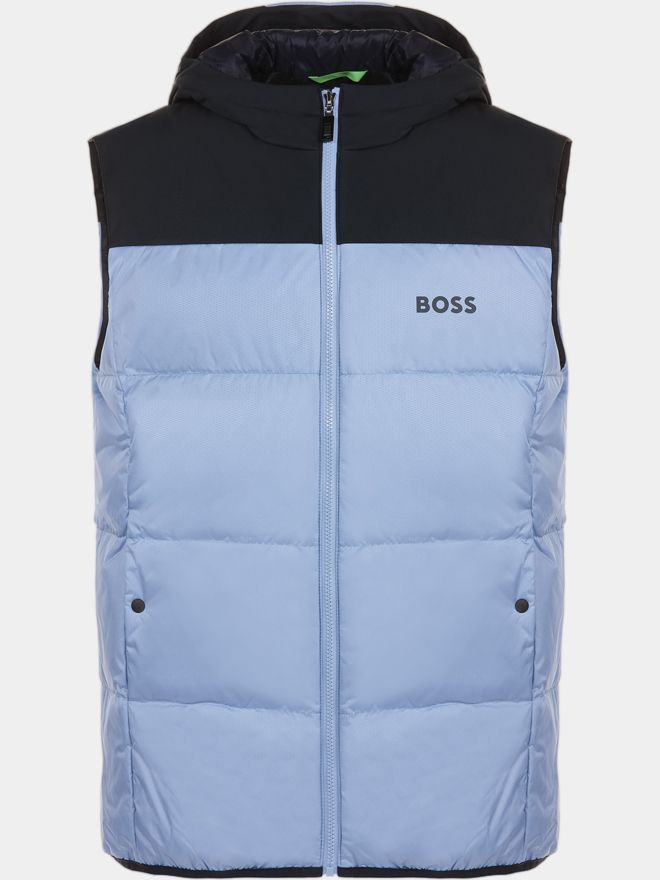 BOSS V_Hamar1 Thermo Weste hellblau
