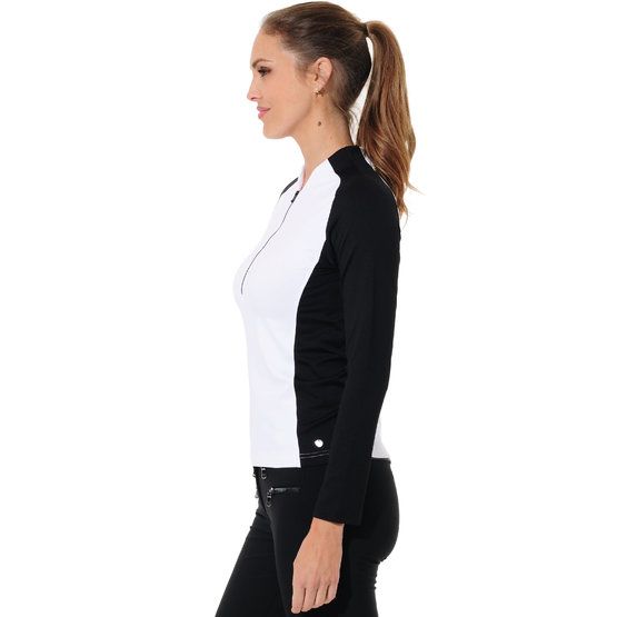 MDC  Half Zip Stretch Midlayer white