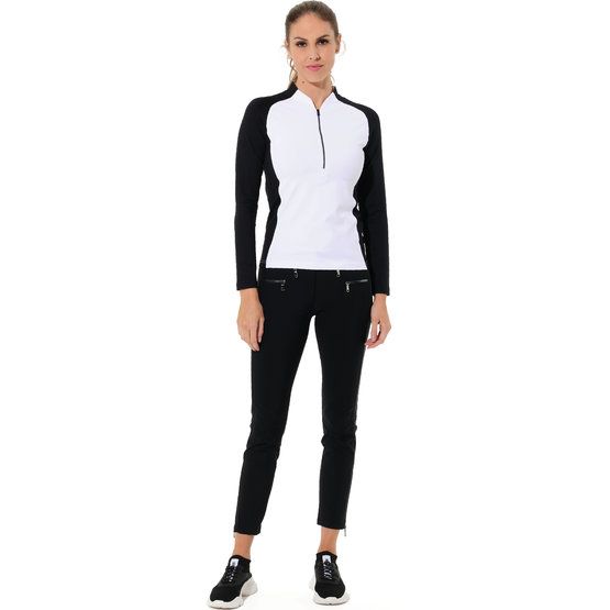 MDC  Half Zip Stretch Midlayer white