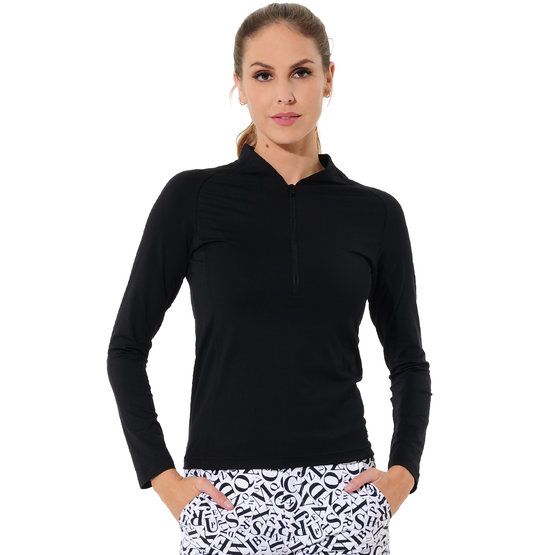 MDC  Half Zip Stretch Midlayer black