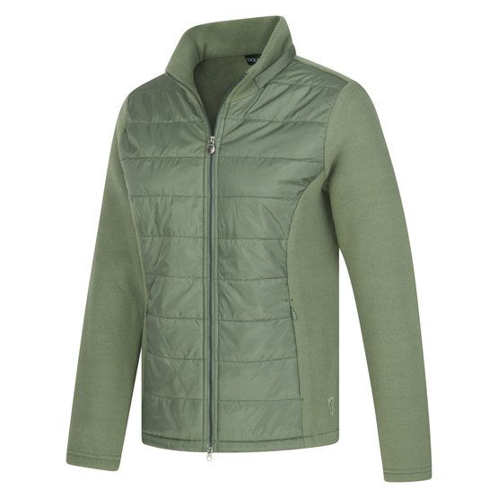 Golfino  THE ANTONELLA SWEAT JACKET Fleece Jacket green