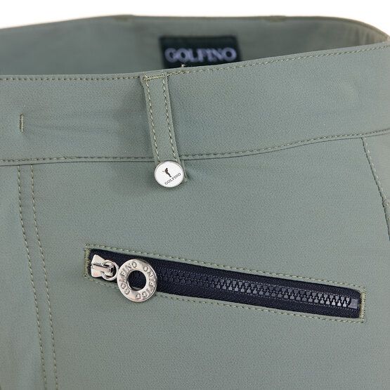 Golfino WINTER GAME TROUSERS 7/8 Hose grün