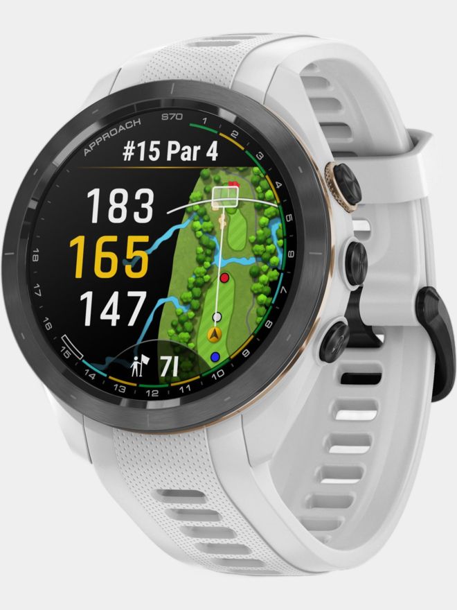 Garmin Approach S70 GPS-Golfuhr 42 mm weiß