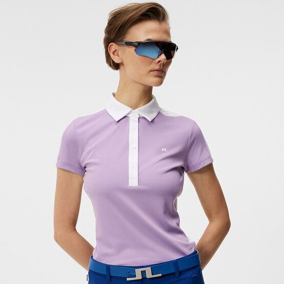 J.Lindeberg  Jada Polo Half Sleeve Polo purple