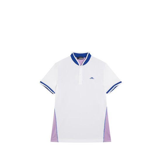 J.Lindeberg Jensen Regular Fit Halbarm Polo weiß