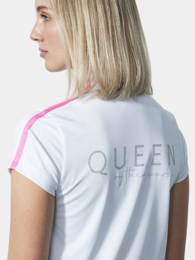 Daily Sports GOLFERI Cap S Shirt Halbarm Polo weiß