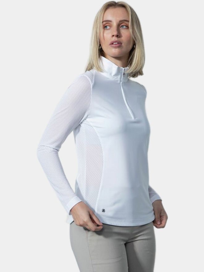 Daily Sports BRINDISI Half Neck Stretch Unterzieher weiß