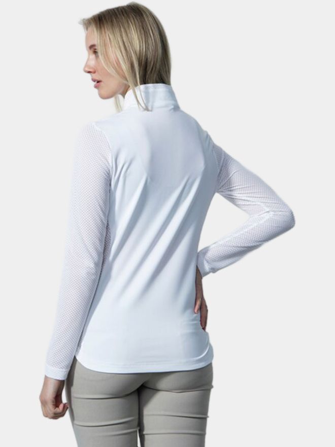 Daily Sports BRINDISI Half Neck Stretch Unterzieher weiß
