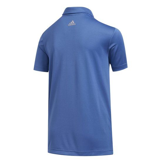 adidas  Boys THREE STRIPE half sleeve polo blue