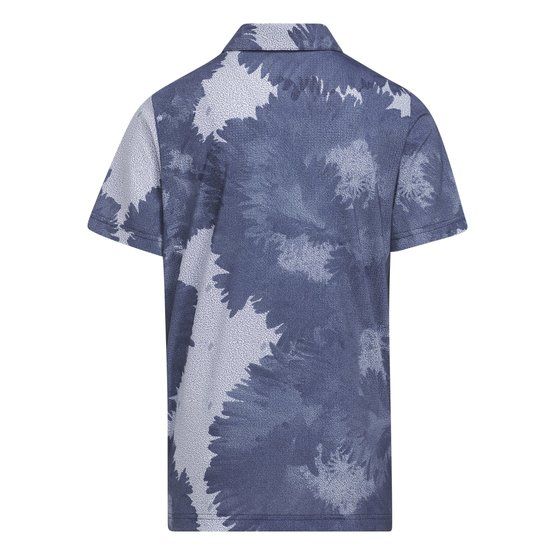 adidas  Boys FLOWER MESH half sleeve polo blue